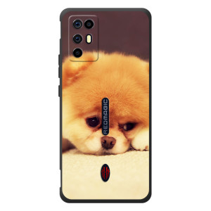 Чехол (ТПУ) Милые собачки для ZTE Nubia RedMagic 6R (Померанский шпиц)