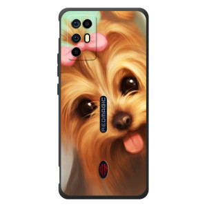 Чехол (ТПУ) Милые собачки для ZTE Nubia RedMagic 6R (Йоршенский терьер)