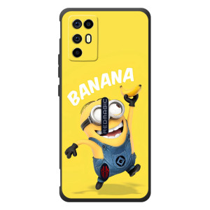 Мультяшный принт на Чехол для ЗТЕ Нубия РедМэджик 6Р (Banana)