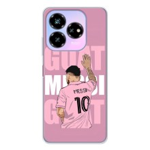 Чехлы Лео Месси в Майами на ZTE Nubia V60 Design (GOAT MESSI)