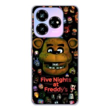 Чехлы Пять ночей с Фредди для Нубиа В60 Дезижн (Freddy)