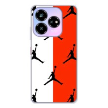Чехлы для ZTE Nubia V60 Design - с картинкой JORDAN (AlphaPrint) (Лого Джордан)