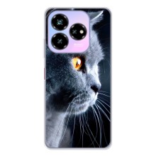 Чехлы с Котиками для ZTE Nubia V60 Design (VPrint) (Серый Кот)