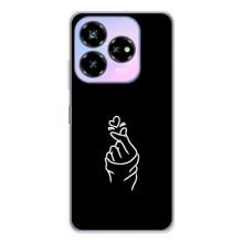 Чехлы (Знак сердечка) на ZTE Nubia V60 Design – Знак Сердечка