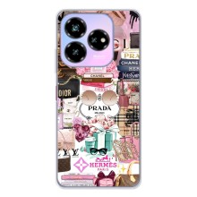 Чохол (Dior, Prada, YSL, Chanel) для ZTE Nubia V60 Design (Брендb)
