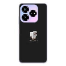 Чехол Майнкрафт на ZTE Nubia V60 Design (AlphaPrint) Minecraft (Овечка Майнкрафт)