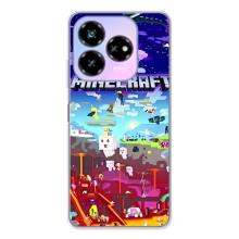 Чехол майнкрафт для ZTE Nubia V60 Design – MINECRAFT