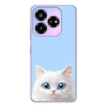 Чехол на тематику: Коты для ZTE Nubia V60 Design – Белый кот