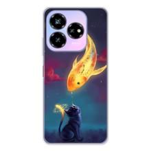 Чехол на тематику: Коты для ZTE Nubia V60 Design – Встреча