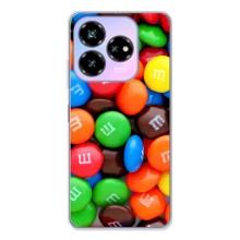 Чехол с изображением  вкусной еды для ZTE Nubia V60 Design – Разноцветные M&M'S