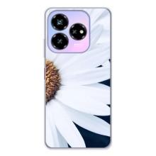 Чохол з ромашками на ZTE Nubia V60 Design – Пів ромашки
