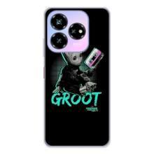Чехол Супергерои Марвел на Нубиа В60 Дезижн – Groot
