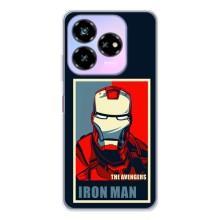 Чохол Супергерой Залізна Людина на ZTE Nubia V60 Design – Art Iron man