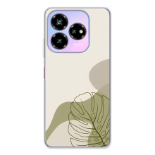 Силконовий чохол з принтом в квітах на ZTE Nubia V60 Design