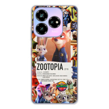Чохол Зоотрополіс на ZTE Nubia V60 Design – Колаж Зоо