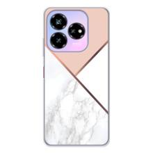 Мраморний чехол на ZTE Nubia V60 Design (VPrint) (Тройний мрамор)
