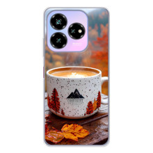Чохол з унікальним дизайном 'Осінь з кавою' для ZTE Nubia V60 Design – Кава на природі