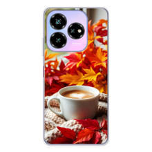Чохол з унікальним дизайном 'Осінь з кавою' для ZTE Nubia V60 Design