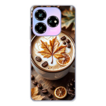Чохол з унікальним дизайном 'Осінь з кавою' для ZTE Nubia V60 Design – Пряна кава