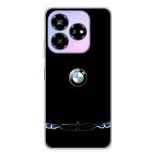 Силиконовый бампер с картинкой машины на ZTE Nubia V60 Design (Черный BMW)