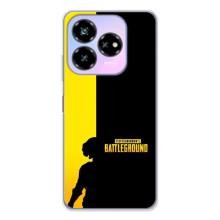 Чохол (TPU) з картинкою "Лого Пабг" на Нубіа В60 Дезіжн – Battlegrounds