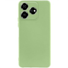 Чехол TPU GETMAN Liquid Silk Full Camera для ZTE Nubia V60 – Зеленый
