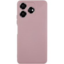 Чехол TPU GETMAN Liquid Silk Full Camera для ZTE Nubia V60 – Розовый
