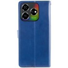 Кожаный чехол-книжка GETMAN Gallant (PU) для ZTE Nubia V60 – Синий