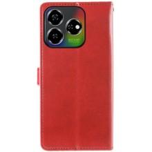 Кожаный чехол-книжка GETMAN Gallant (PU) для ZTE Nubia V60 – Красный
