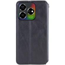 Шкіряний чохол-книжка GETMAN Cubic (PU) для ZTE Nubia V60 – Чорний