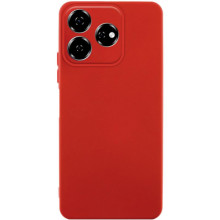 Чехол TPU GETMAN Liquid Silk Full Camera для ZTE Nubia V60 – Красный