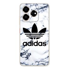 Чохли Адидас для ZTE Nubia V60 (AlphaPrint) (Адідас на мраморі)