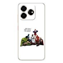 Чехлы для ZTE Nubia V60 (Для Христиан) – Иисус супергерой