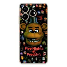 Чохли П'ять ночей з Фредді для Нубіа В60 (Freddy)