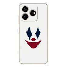 Чехлы с картинкой Джокера на ZTE Nubia V60 (Лицо Джокера)