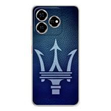 Чехлы с тематикой "Крутые машины" на ZTE Nubia V60 (Лого Maserati)