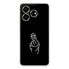 Чехлы (Знак сердечка) на ZTE Nubia V60 – Знак Сердечка