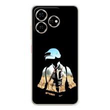 Чохол з картинкою "Герой Pubg" на ZTE Nubia V60 (Пубг мен)