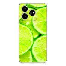 Чехол с изображением  вкусной еды для ZTE Nubia V60 – Лайм