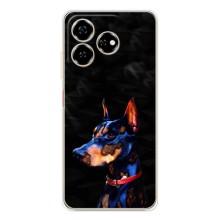 Бампер для ZTE Nubia V60 с картинкой "Песики" (Собака Мопс)