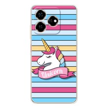 Чохол для Нубіа В60 - (Єдинорожки - Новинки) (AlphaPrint) (Unicorn)