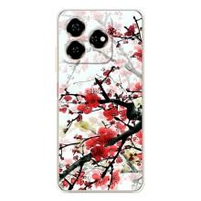 Чехол с принтом САКУРЫ на ZTE Nubia V60 – Красивая Сакура