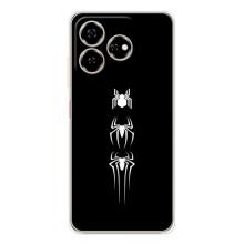 Чехол Супергерой Человека Паука на ZTE Nubia V60 – Лого паука