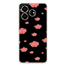 Чехол с символикой Аниме для ZTE Nubia V60 (Анимешные тучки)