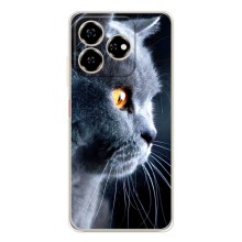 Чехол с милыми котиками на Нубиа В60 (Брытанский кот)
