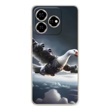 Чохол з мемом Тралалело тралала на ZTE Nubia V60 (Бомбардіні гусіні)