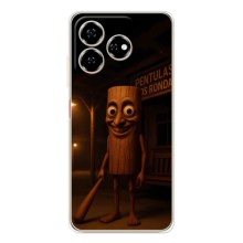 Чохол з мемом Тралалело тралала на ZTE Nubia V60 (Тунг тунг тунг сахур)