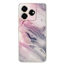 Мраморний чехол на ZTE Nubia V60 (VPrint) (Пурпурний Мрамор)