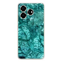 Мраморний чехол на ZTE Nubia V60 (VPrint) (Зелений мрамор)