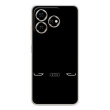 Силиконовый бампер с картинкой машины на ZTE Nubia V60 – Силует Audi